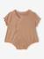 Pack of 2 baby girl playsuits ecru - vertbaudet enfant 