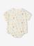 Boys' bodysuit and dungaree set khaki - vertbaudet enfant 