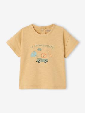 Baby-T-shirts & Roll Neck T-Shirts-T-shirts-Safari T-shirt for baby boys