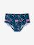 Girl's UV Protection one-piece swimsuit navy blue - vertbaudet enfant 