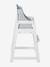 VERTBAUDET High Chair Cushion Blue Stripes+chequered green+ecru+mustard+printed beige+White - vertbaudet enfant 