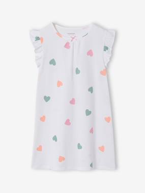 Lot 2 chemises nuit fille - vertbaudet enfant Fille-Lot 2 chemises nuit fille