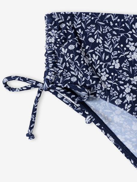 Girl's two-piece swimsuit navy blue - vertbaudet enfant 