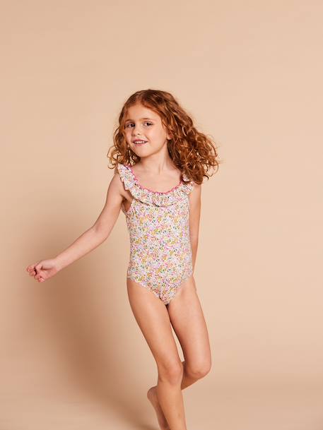 Girl's swimsuit Liberty Capsule multicoloured - vertbaudet enfant 