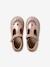 Leather Shoes for Girls, Designed for Autonomy gold+printed beige+rosy - vertbaudet enfant 