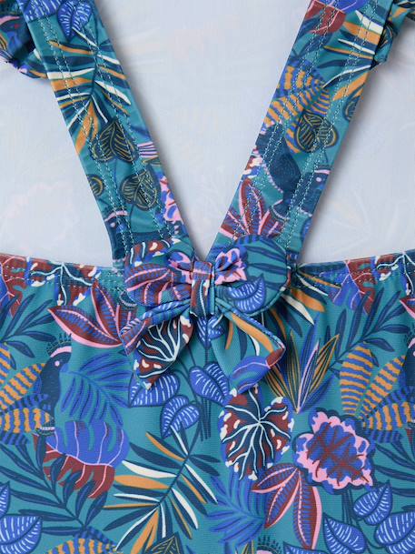 Maillot bain bébé fille Capsule famille bleu - vertbaudet enfant 