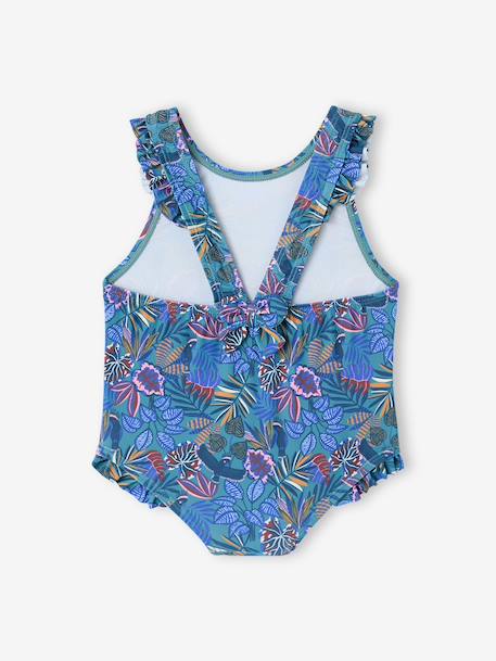 Maillot bain bébé fille Capsule famille bleu - vertbaudet enfant 