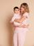 Gingham cotton muslin two-piece pyjamas rosy - vertbaudet enfant 