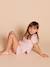 Girls' organic cotton 2-piece pyjamas rosy - vertbaudet enfant 