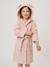 Rabbit Bathrobe in Recycled Cotton rosy - vertbaudet enfant 