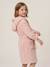 Rabbit Bathrobe in Recycled Cotton rosy - vertbaudet enfant 