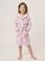 Customisable MARGUERITE bathrobe for children, with recycled cotton mauve - vertbaudet enfant 