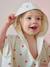 Customisable recycled cotton baby poncho MY HEART printed pink - vertbaudet enfant 