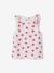 Sleeveless t-shirt for girls ecru+sage green - vertbaudet enfant 
