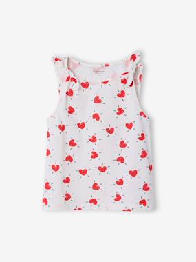 Fille-T-shirt, sous-pull-T-shirt-T-shirt sans manches