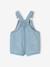 Denim short dungarees for baby boys double stone - vertbaudet enfant 