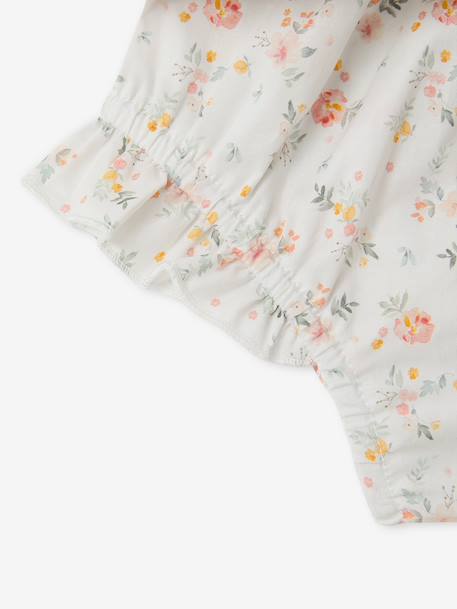 Set of top and knickers for baby girls ecru - vertbaudet enfant 
