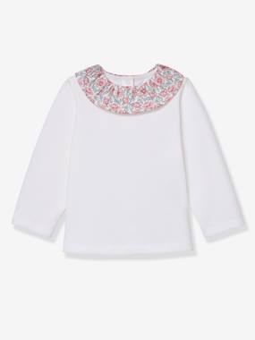 Bébé-T-shirt, sous-pull-T-shirt manches longues fleuri