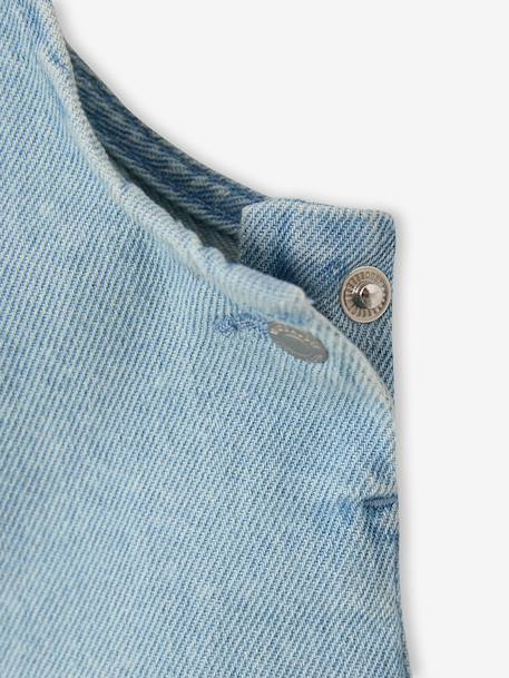 Denim short dungarees for baby boys double stone - vertbaudet enfant 