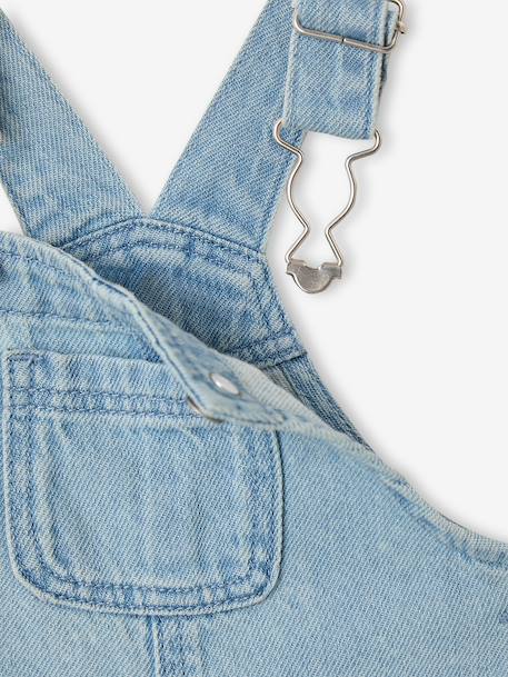 Denim short dungarees for baby boys double stone - vertbaudet enfant 