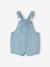 Denim short dungarees for baby boys double stone - vertbaudet enfant 