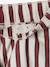 Boy's striped bermuda shorts striped red - vertbaudet enfant 
