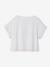 Girl's short-sleeved t-shirt ecru - vertbaudet enfant 