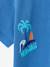 Boy's short-sleeved printed t-shirt medium blue - vertbaudet enfant 