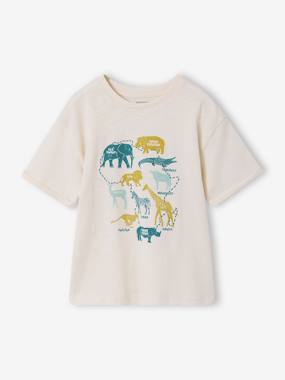 T-shirt manches courtes garçon - vertbaudet enfant Garçon-T-shirt, polo, sous-pull-T-shirt-T-shirt manches courtes garçon