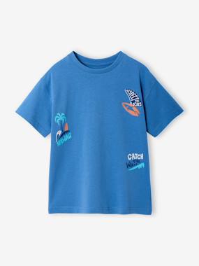 T-shirt imprimé manches courtes garçon - vertbaudet enfant Garçon-T-shirt imprimé manches courtes garçon