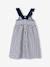 Robe fille sans manches marine+vieux rose - vertbaudet enfant 