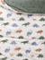 Duvet cover and pillowcase bedding set printed white - vertbaudet enfant 