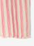 Girl's wide-leg jersey trousers mustard+striped pink - vertbaudet enfant 