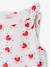 Sleeveless t-shirt for girls ecru+sage green - vertbaudet enfant 