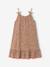 Girl's fine strap jersey dress beige - vertbaudet enfant 