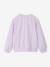 Long-sleeved baby girl´s sweatshirt lilac - vertbaudet enfant 