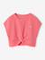 Fancy Knit T-Shirt & Shorts Set for Girls ecru+rose - vertbaudet enfant 