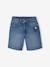 Embroidered floral denim shorts light blue+medium blue - vertbaudet enfant 