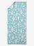 Beach / Bath Towel with Recycled Cotton mauve+mint green+printed blue+printed pink+striped blue - vertbaudet enfant 