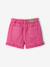 Twill frill short for girls peony pink - vertbaudet enfant 