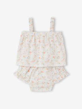 -Ensemble haut culotte bébé fille