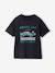 T-shirt manches courtes garçon anthracite+bleu ciel+jaune - vertbaudet enfant 