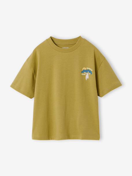 Boy's short-sleeved t-shirt cumin - vertbaudet enfant 