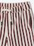 Boy's striped bermuda shorts striped red - vertbaudet enfant 