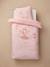 Duvet cover and pillowcase bedding set pale pink - vertbaudet enfant 