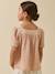 Cotton gauze blouse pale pink - vertbaudet enfant 