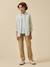 Striped long shirt green - vertbaudet enfant 