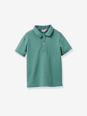 -Polo shirt with short sleeves 