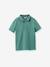 Polo shirt with short sleeves sage green - vertbaudet enfant 