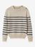 Striped jumper for boys striped blue - vertbaudet enfant 